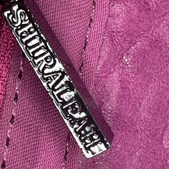 Shiraleah Clutch Pink Fuchsia Faux Leather Vegan Small Clutch - Picture 7 of 13